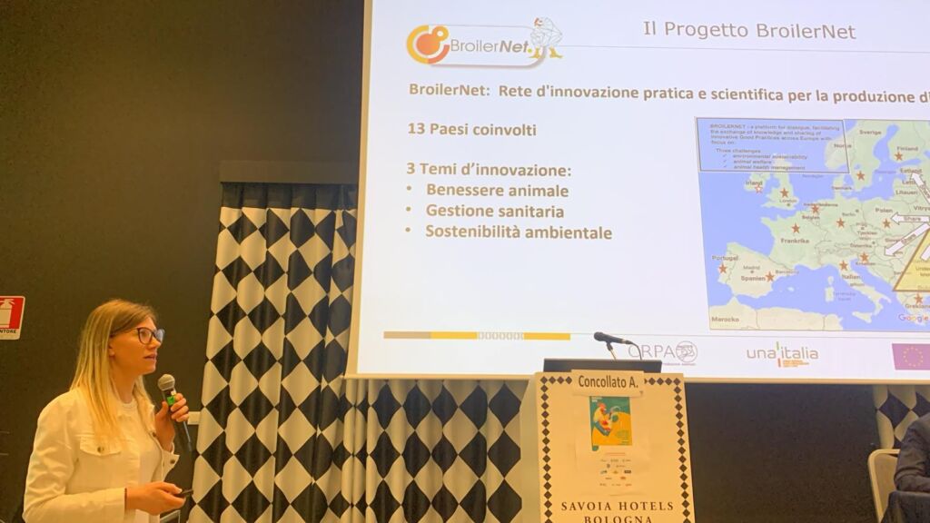 Anna Concollato, Senior Policy Officer di Unaitalia. Presentazione progetto europeo BroilerNet.